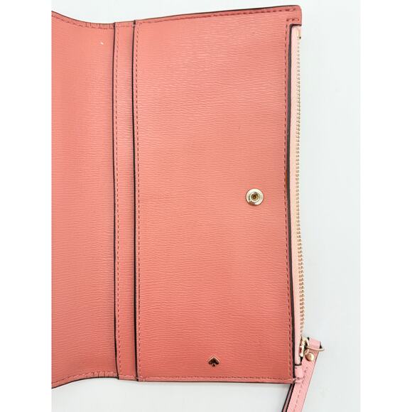 Retail $148 - Kate Spade Morgan Continental Wristlet in Pink*Excellent Condition - Picture 12 of 14